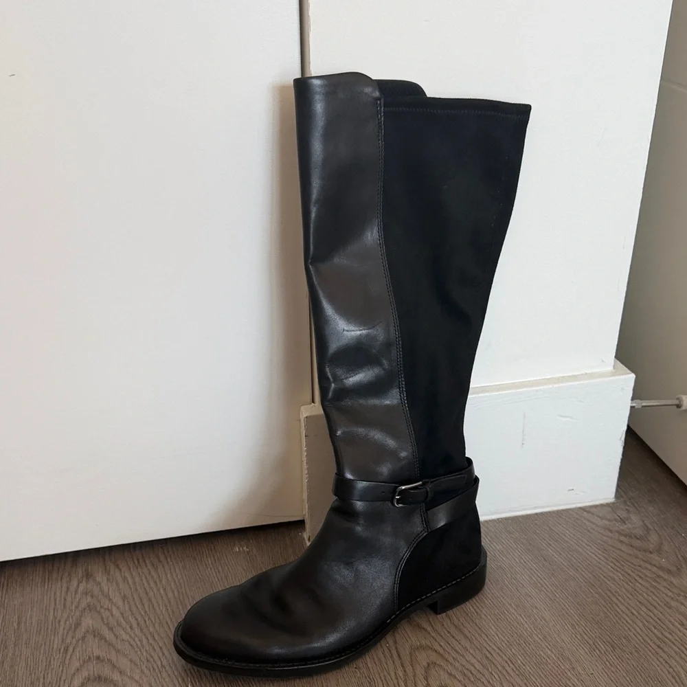 Women's Ecco Black Knee-High Riding Boot (Like New*)